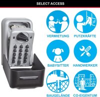 Master Lock Schlüsselband + Montageset Sicherheit+ 5426EURD