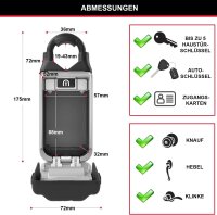 Master Lock Schlüsseltresor mit verstellb. Bügel BigUsp 5420EURD