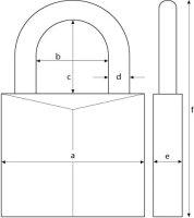 ABUS Silver Rock 5/50HB80 SL 7