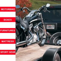 Master Lock Zurrgurt mit Ratsche 5m lang blau 4365EURDAT