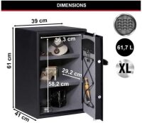 Master Lock Großer digitaler Safe f. hohe Sicherheit T6-331ML