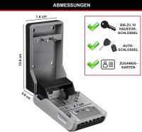 Master Lock Schlüsselkasten mit Wandmontage 5481EURD