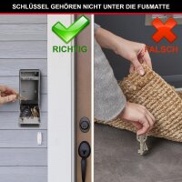 Master Lock Schlüsselkasten mit Wandmontage 5481EURD