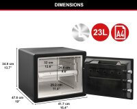 Master Lock Sicherheitssafe feuer-/wasserbeständig FPW082FTC