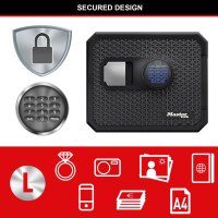 Master Lock Sicherheitssafe feuer-/wasserbeständig FPW082FTC