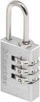 Master Lock Zahlenschloss aus Aluminium Stahlbügel...