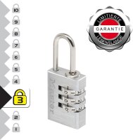 Master Lock Zahlenschloss aus Aluminium Stahlbügel 7620EURDCC
