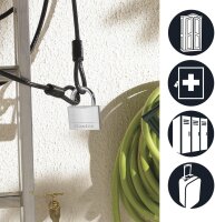 Master Lock Vorhängeschloss aus geh. Stahl (60mm) 9160EURD