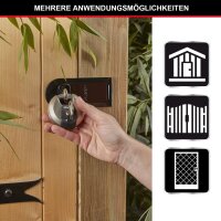 Master Lock Vorhängeschloss 2-Disk aus Edelstahl (70mm) M40E