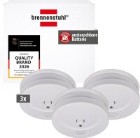 Brennenstuhl Rauchmelder SET  3x RM C 9010