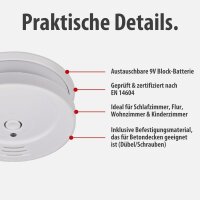 Brennenstuhl Rauchmelder SET  3x RM C 9010