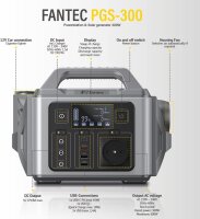 FANTEC PGS-300 Powerstation & Solargenerator