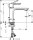 Hansgrohe Rebris S EH-WT-Mischer 110 m. Zugstangen-Ablaufgarnitur