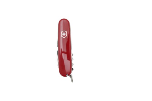Victorinox V-1.36 13 Camper Taschenmesser, Holzgriff, rot