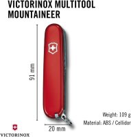 Victorinox V-1.37 43 Taschenmesser Mountaineer, rot