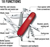 Victorinox V-1.37 43 Taschenmesser Mountaineer, rot