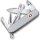 Victorinox V-0.82 31.26 Taschenmesser Pioneer X Alox, silber