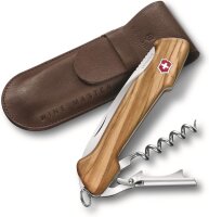 Victorinox V-0.97 01.64 Wine Master Taschenmesser, mit Holzgriff, olivenbaumholz