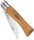 Opinel Taschenmesser No. 07 Carbonklinge mit Holzgriff