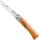 Opinel Taschenmesser No. 10 Carbonklinge mit Holzgriff
