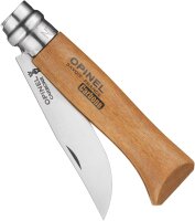 Opinel Taschenmesser No. 08 in Holzbox inkl. Kunstlederetui