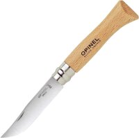 Opinel Taschenmesser No. 06 Edelstahlklinge mit Holzgriff