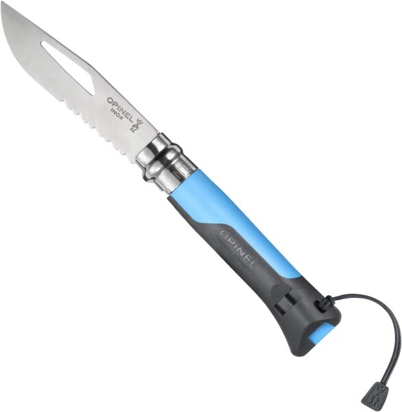 Opinel Taschenmesser No. 08 Outdoor blau