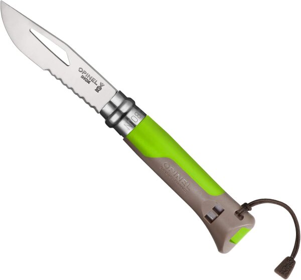 Opinel Taschenmesser No. 08 Outdoor grün