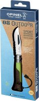 Opinel Taschenmesser No. 08 Outdoor grün