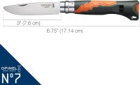Opinel Outdoor Junior No. 07 Taschenmesser mit Pfeife khaki