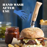 Opinel Taschenmesser No. 08 Holzgriff Walnuss