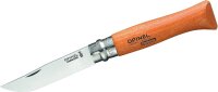 Opinel Taschenmesser No. 09 Carbonklinge mit Holzgriff