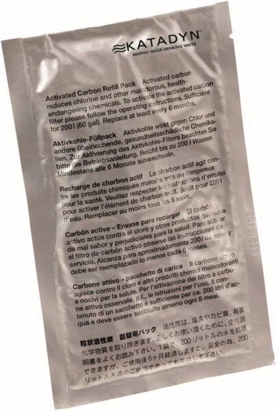 Katadyn Vario Aktivkohle Nachfüllpack 2 Stk.