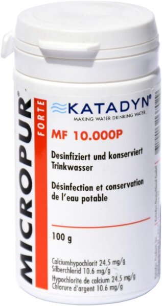 Katadyn Micropur Forte MF 10000P 100 g Pulver