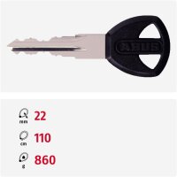 ABUS Ivera Steel-O-Flex 7200/110