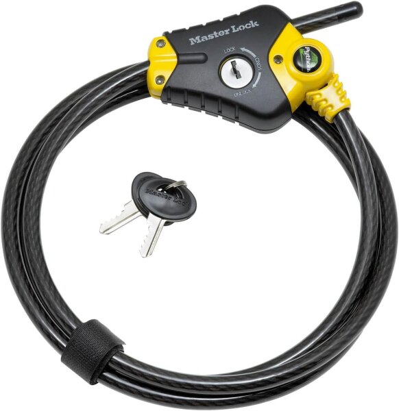 Master Lock verstellbares Python Verschlusskabel 10mm 8420EURD