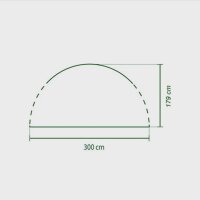 Coleman Event Shelter Pro M Seitenwand mit Tür