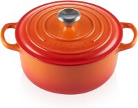 Le Creuset Signature Bräter rund 20 cm ofenrot