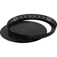 Kaiser Pizza-Quicheform CrispTec 28cm antihaft, perforiert