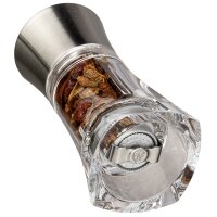 Peugeot OUESSANT Chilimühle Edelstahl/Transparent 14 cm