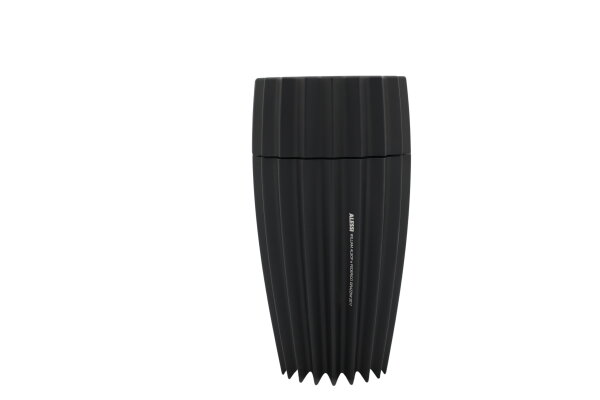 Alessi WAL03 B, Grind WAL03 B - Design-Salzmühle aus Aluminiumguss, Schwarz