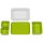 Emsa Clip&Go Lunchbox 518098 1,2l Transparent/Grün