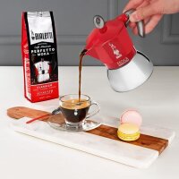 Bialetti Moka Induktion, Rot, Espressokocher für 6 Tassen