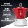 Bialetti Moka Induktion, Rot, Espressokocher für 6 Tassen