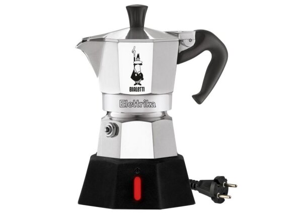 Bialetti Moka Elettrika, elektrischer Espressokocher für 2 Tassen