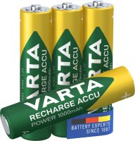Varta 05703 Wiederaufladbarer Akku AAA...