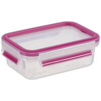 Emsa Food Clip&Close 515582 transp./pink 0,55l 3er Set