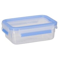 Emsa Food Clip&Close transp./blau 3er Pack 0,55L