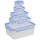 Emsa Food Clip&Close 508568 5er Set transparent/blau