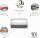 Brabantia Klappbrotkasten Front rund, Stahl matt, med.